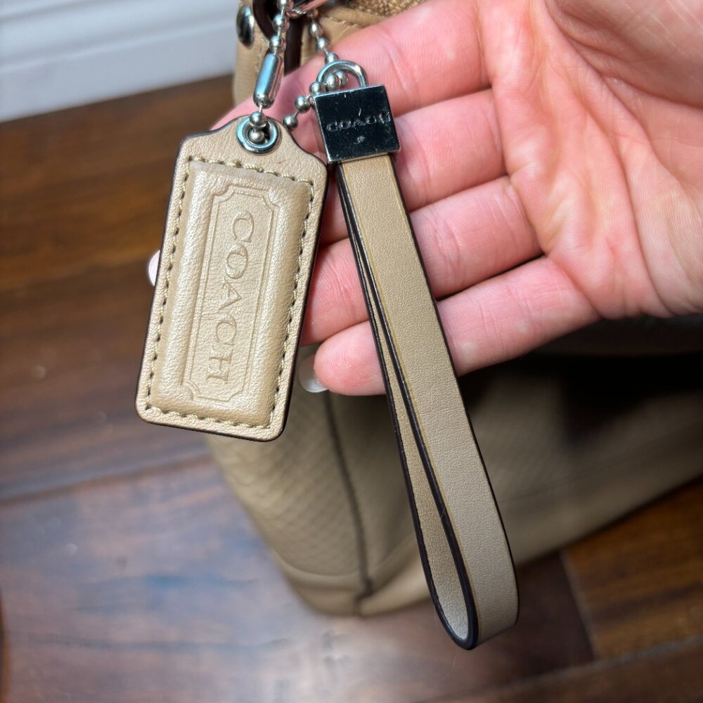 Vintage Coach Embossed Python Leather - Charlie P… - image 3